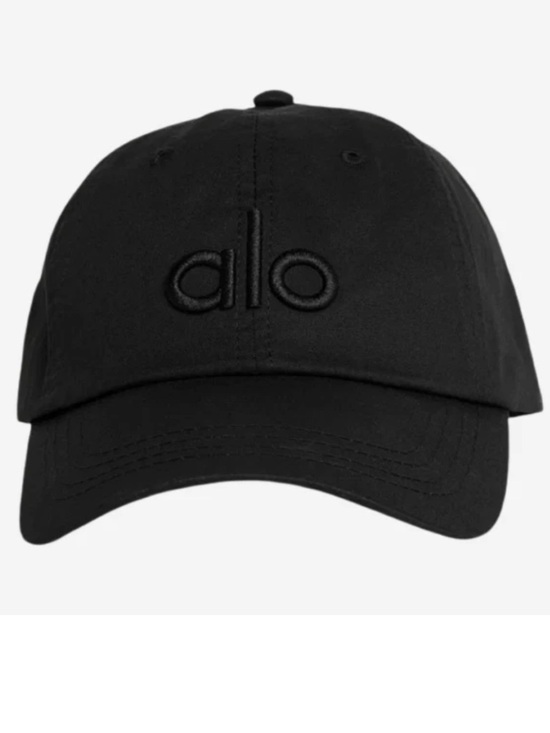 ALO Yoga Accessories - ALO Yoga NWT Black on Black Logo Off Duty Cap Style A0648U